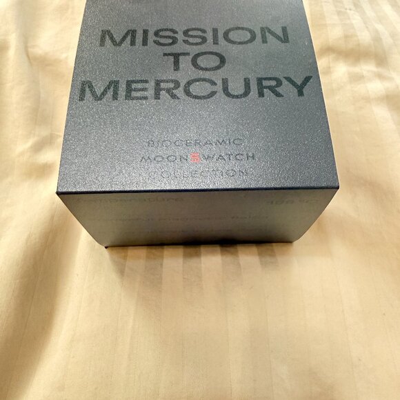 Authentic OMEGA X SWATCH Bioceramic MoonSwatch Mission to Mercury SO33A100 Full - Picture 9 of 14
